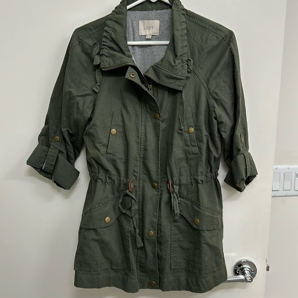 Green khaki jacket